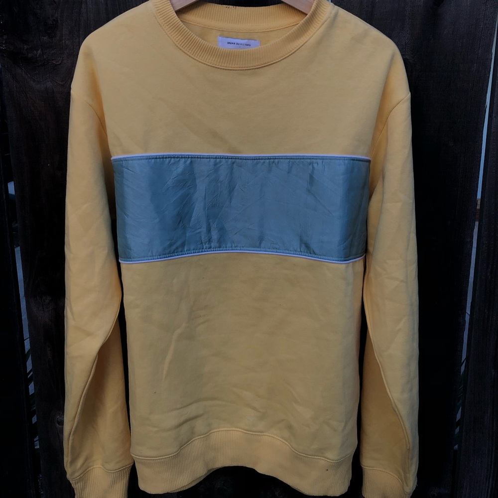 Urban outfitters yellow crew neck